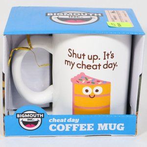 NEW SHUT UP. IT'S MY CHEAT DAY COFFEE MUG